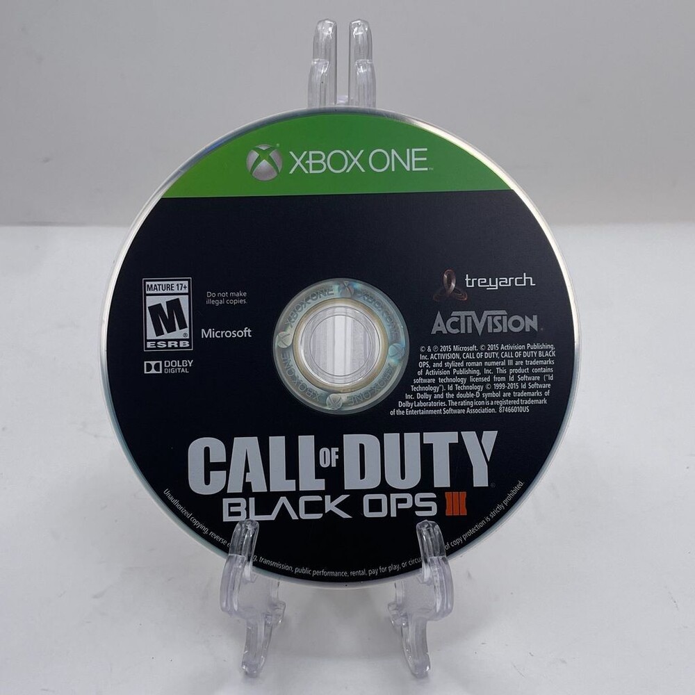 Call of Duty Black Ops III 3 BO3 (Microsoft Xbox One, 2015) Disc Only
